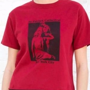 John Galt Brandy Melville St Patricks Cathedral NYC tshirt